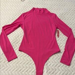 Pink Long Sleeve Bodysuit
